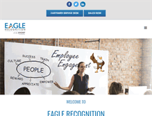 Tablet Screenshot of eaglerecognition.com